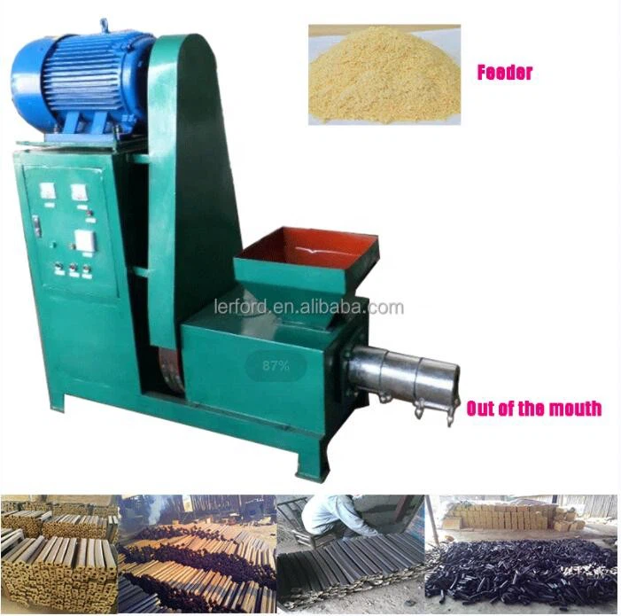 Cow Dung Briquette Machine